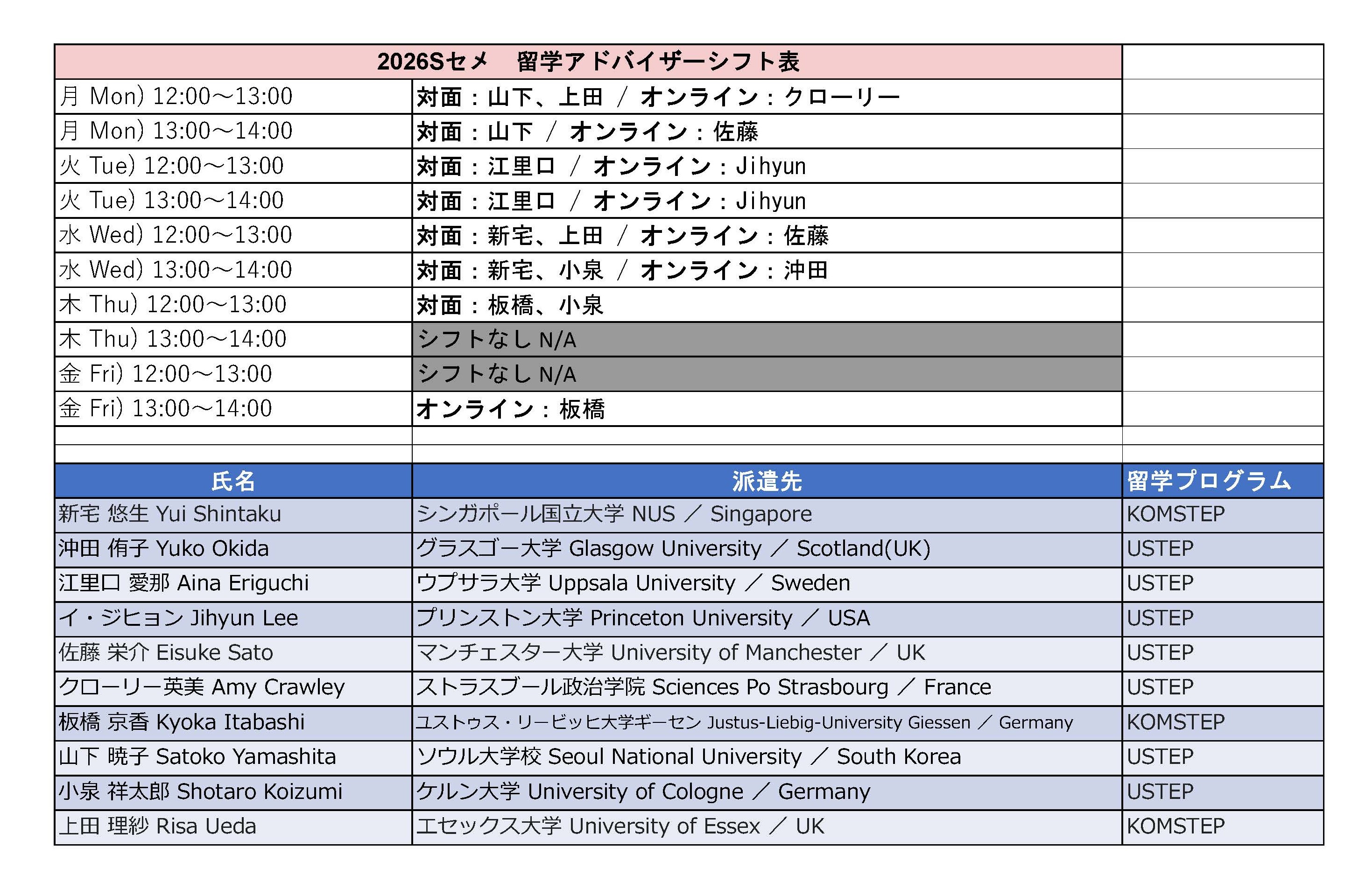 アドバイザーシフト表(最終版）JP
